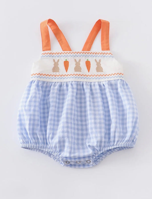 Sweet Spring Bunny Romper